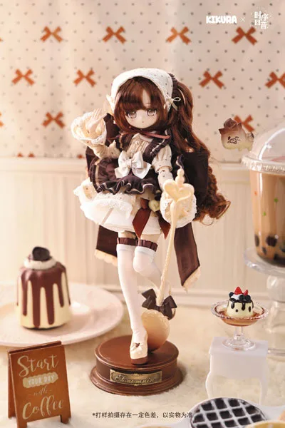 Toki no Zankyou KIKURA Solar Term Gourmet Series Ball-jointed Doll Taisho- Tapioca Milk Tea