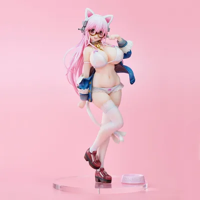 Super Sonico White cat ver. Complete Figure