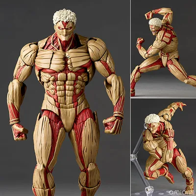 Revoltech Amazing Yamaguchi Attack on Titan Armored Titan
