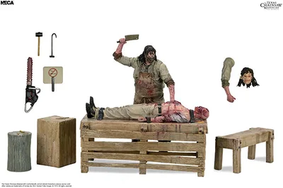 The Texas Chainsaw Massacre: The Beginning / Slaughterhouse 7 Inch Action Figure Box Set