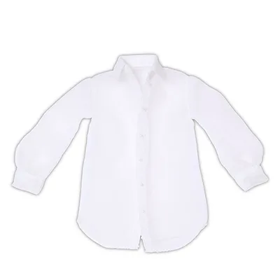 1/6 Q'z Sheer Shirt White (DOLL ACCESSORY)