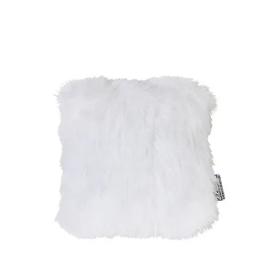 50mm Fur Cushion White (DOLL ACCESSORY)