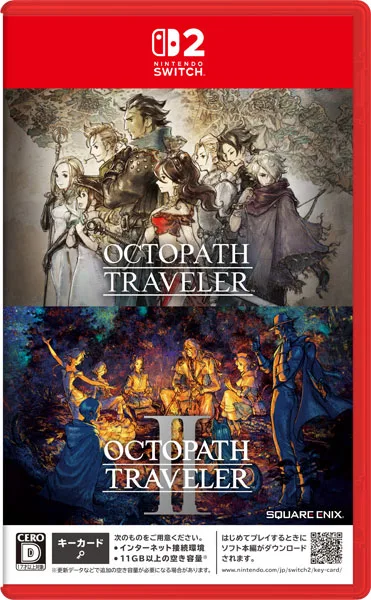 Nintendo Switch 2 "Octopath Traveler" + "Octopath Traveler II" Bundle