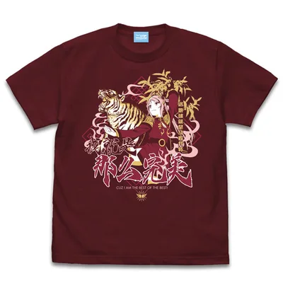 รักสด! Nijigasaki High School Idol Club Lanzhu Zhong เสื้อยืดอารมณ์ /BURGUNDY-XL