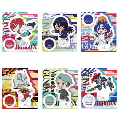 Tokotoko Acrylic Stand Mobile Suit Gundam GQuuuuuuX 6Pack BOX