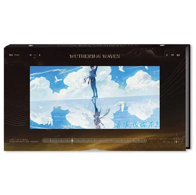 Wuthering Waves Resonator Themed Postcard Display Album