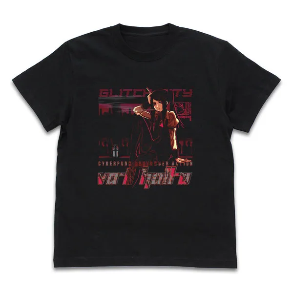 VA-11 HALL-A Jill Stingray T-shirt /BLACK-L