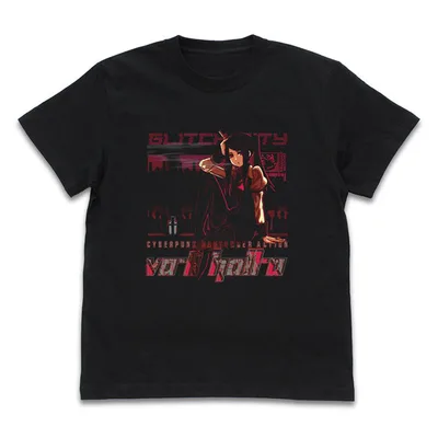 VA-11 HALL-A Jill Stingray T-shirt /BLACK-L