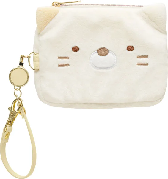 PB72604 เคส Sumikko Gurashi Plush Pass พร้อมรีลเนโกะ