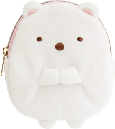 CK71201 กระเป๋าใส่เหรียญตุ๊กตา Sumikko Gurashi Shirokuma