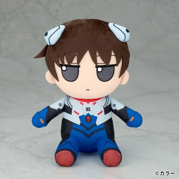 Evangelion Plush Shinji Ikari (17cm Size) FumoFumo Shinji. (Ichinana Size)