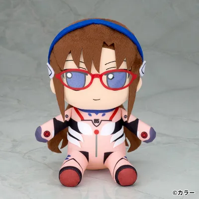 Evangelion Plush Mari Makinami Illustrious (17cm Size) FumoFumo Mari. (Ichinana Size)