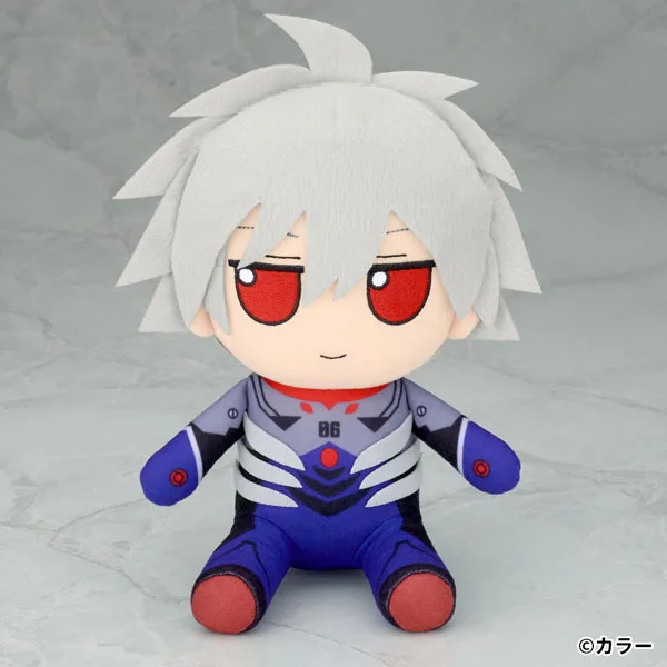 Evangelion Plush Kaworu Nagisa (17cm Size) FumoFumo Kaworu. (Ichinana Size)