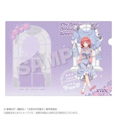 The Quintessential Quintuplets * แฟ้มใส Polka Dot Pastel ver. นิโนะ นากาโนะ