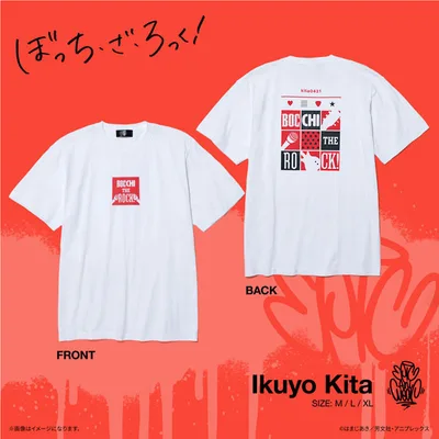 Anime "BOCCHI THE ROCK!" EpicAniWear Ikuyo Kita Image Design TEE L