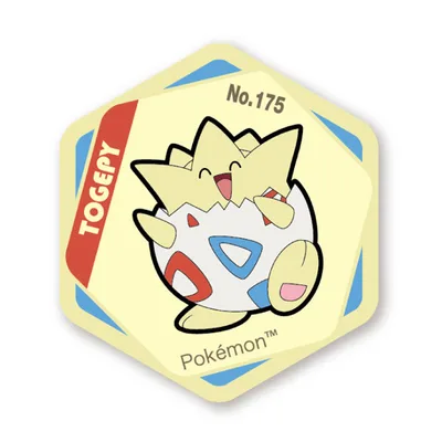 Pokemon Honeycomb Acrylic Magnet vol.11 Togepi
