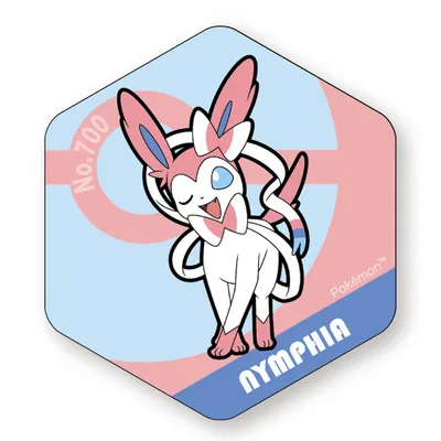 Pokemon Honeycomb Acrylic Magnet BIG vol.8 Sylveon