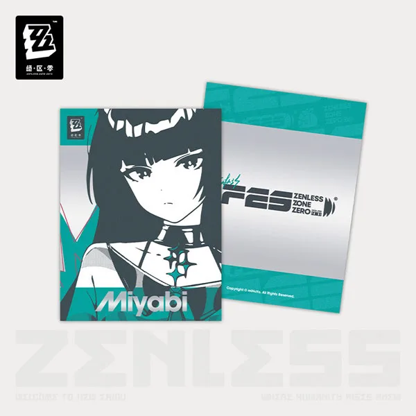 Zenless Zone Zero 25 Fes Garden Series: Flash Silver Folder - MIYABI