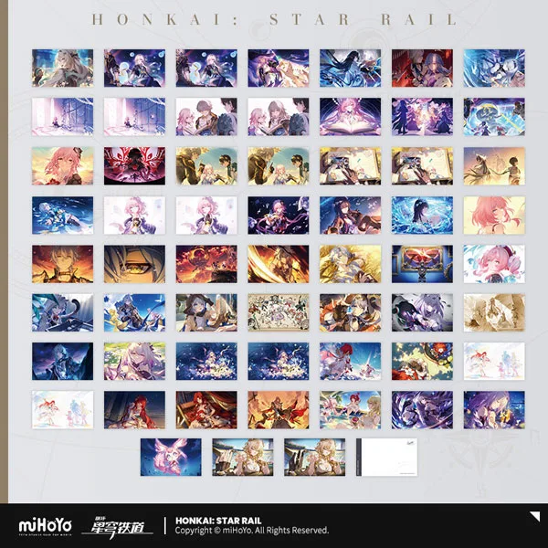 Honkai: Star Rail The Memories We Share Series Postcard vol3.0 Set
