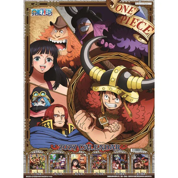 27CL-012 ONE PIECE 2027 Wall Calendar