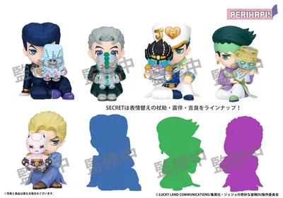PERIHAPI! Hide & Seek JoJo's Bizarre Adventure Diamond Is Unbreakable 8Pack BOX
