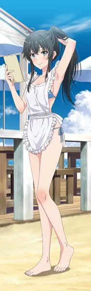 My Teen Romantic Comedy SNAFU. Completion New Illustration Premium Hugging Pillow Cover Yukino Yukinoshita (Beach Hut Ver.)