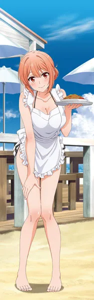 My Teen Romantic Comedy SNAFU. Completion New Illustration Premium Hugging Pillow Cover Yuigahama Haha (Beach Hut Ver.)
