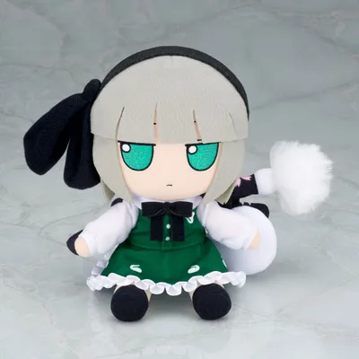 Touhou Plush Series Youmu Konpaku (17cm Size) FumoFumo Youmu. (Ichinana Size)