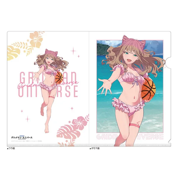 GRIDMAN UNIVERSE New Illustration Clear File (Yume Minami / Swimsuit)