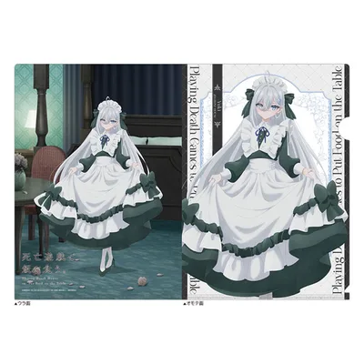Playing Death Games to Put Food on the Table New Illustration Clear File (Yuki / Ghost House)