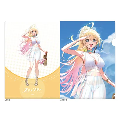 Stella Sora New Illustration Clear File (Noya / Summer Outfit)