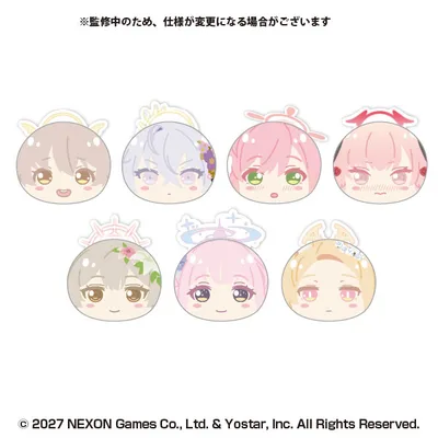 Blue Archive Omanjuu Niginigi Mascot 3 7Pack BOX