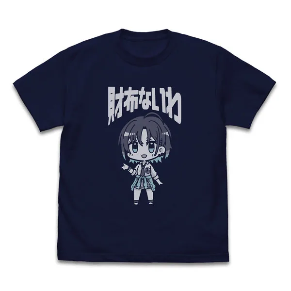 THE IDOLM@STER SHINY COLORS Toru Asakura Saifu Naiwa T-shirt Ver2.0/NAVY-XL