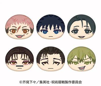 TV Anime "Jujutsu Kaisen" Omanjuu Niginigi Mascot The Culling Game 6Pack BOX