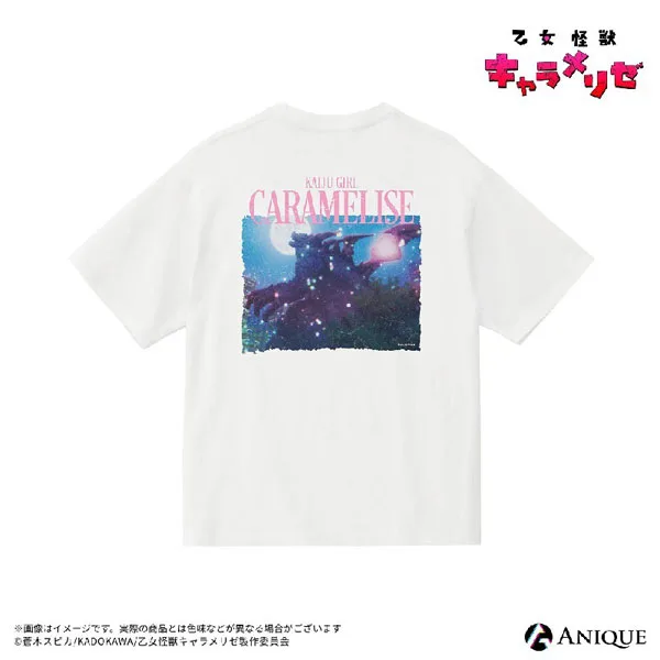 TV Anime "Meiden Kaiju Carameliser" T-shirt (HARUGON)