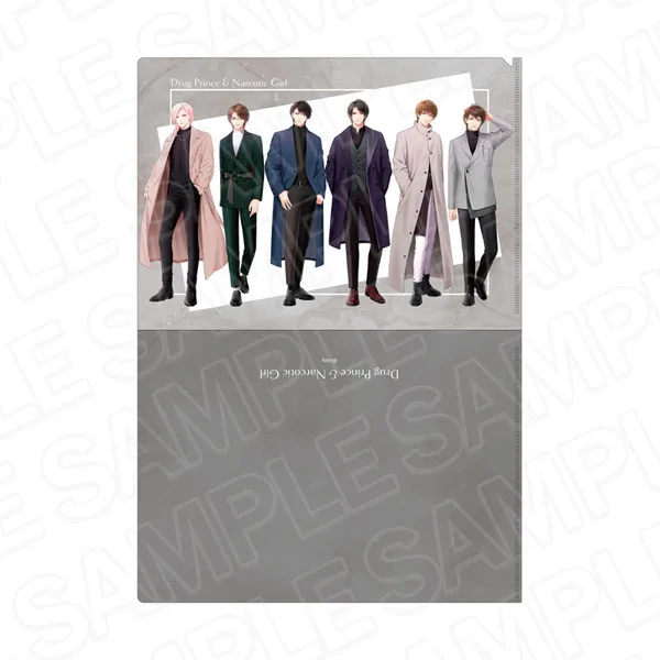 Drug Prince & Narcotic Girl A4 Clear File Catch Your Eye Matori