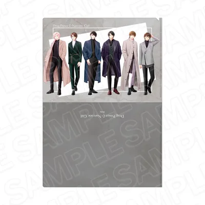 Drug Prince & Narcotic Girl A4 Clear File Catch Your Eye Matori