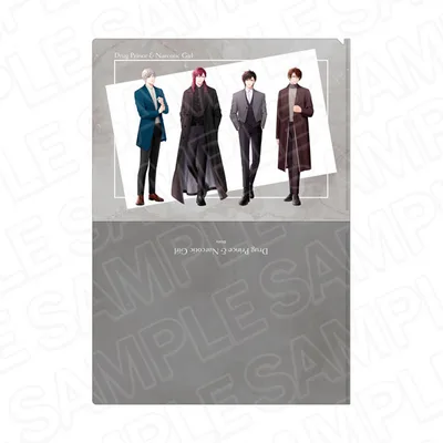 Drug Prince & Narcotic Girl A4 Clear File Catch Your Eye First Investigation Division