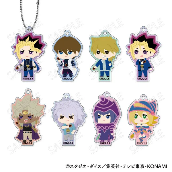 Yu-Gi-Oh! Duel Monsters MofuMofu Acrylic Keychain 8Pack BOX