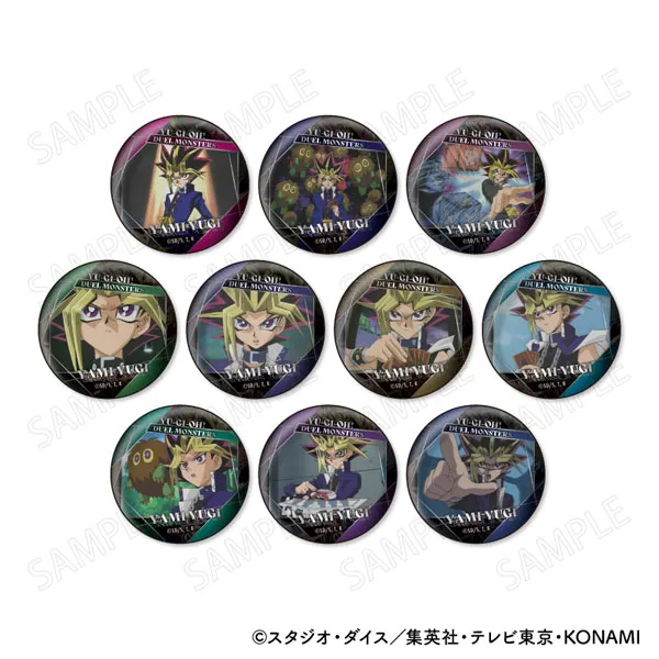 Yu-Gi-Oh! Duel Monsters Yami Yugi KaoColle Tin Badge 10Pack BOX