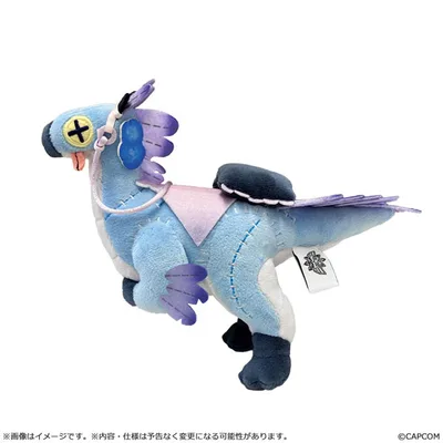 Monster Hunter Wilds Plush Seikret (Living Doll Caparison)