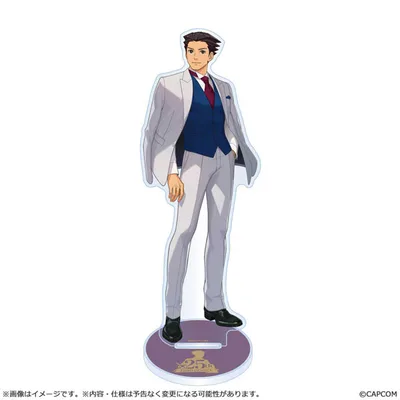 "Ace Attorney 25th Anniversary" Main Visual Acrylic Stand Phoenix Wright