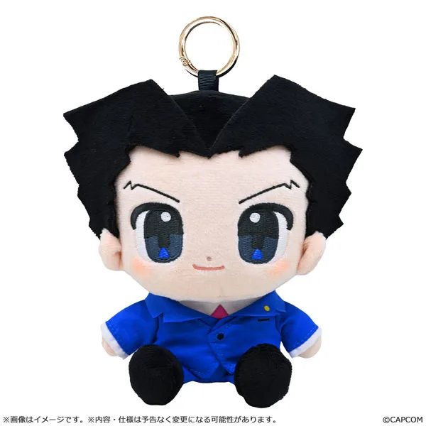Chibi Cap Carabiner Plush Ace Attorney Phoenix Wright