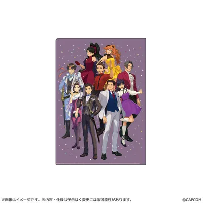 "Ace Attorney 25th Anniversary" Main Visual Clear File