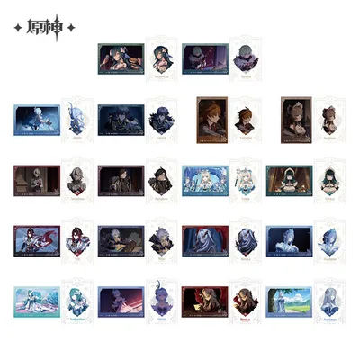 Genshin Sudden Snow Series - Collectible Card Set Blind Box