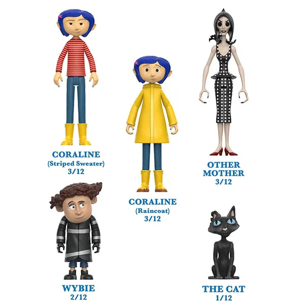 Re Action / Coraline Trading Figure: 12Pack BOX