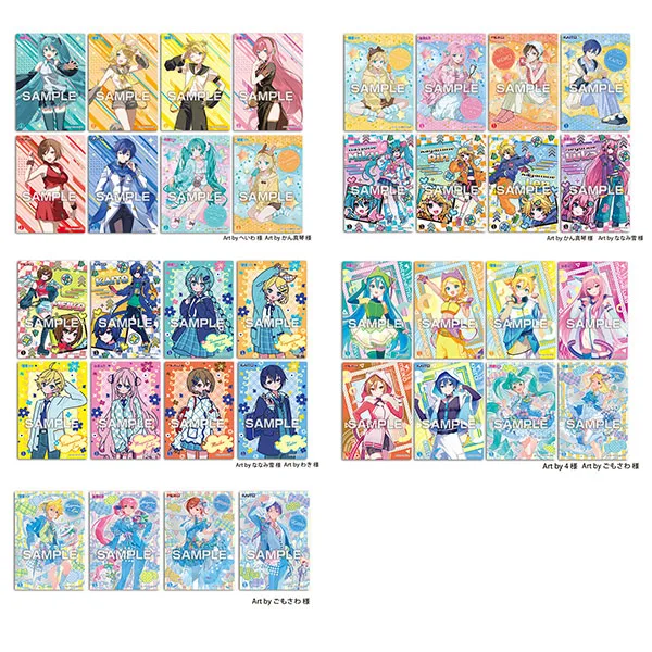 Hatsune Miku Shiny Clear Card Collection Gum 2 18Pack BOX (CANDY TOY)