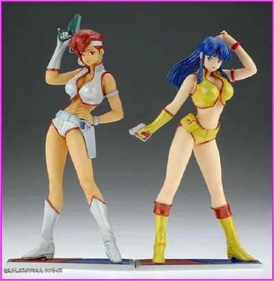 Treasure Figure Collection No.6 Dirty Pair - Kei & Yuri 1/10 Complete Figure