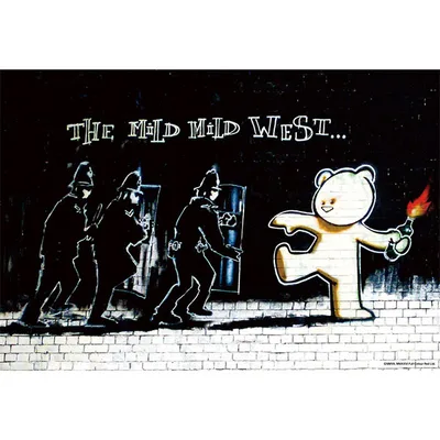 Jigsaw Puzzle Banksy The Mild Mild West 300pcs (300-193)