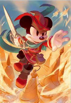 Jigsaw Puzzle Disney Lorcana Puzzle: Mickey Mouse Brave Little Tailor 300pcs (12001663)